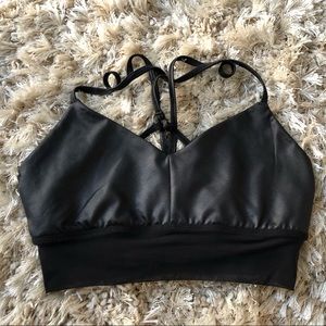 Alo Lush bra in black